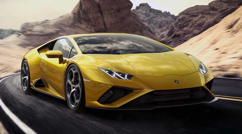 Обновленное купе Lamborghini Huracan Evo RWD 2020